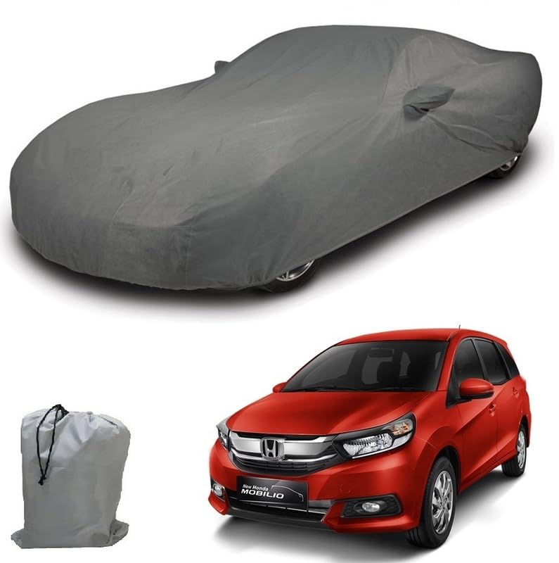 Image of ARCUATE Triple Layer Custom fit Car Body Cover for Honda Mobilio |Top Layer Dustrproof | Middle Layer Waterproof | Bottom Layer Scratch Protection | Outdoor Indoor Fabric