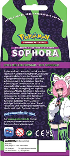 Pokémon-Sammelkartenspiel: Premium-Turnierkollektion Sophora (1 holografische Vollbildkarte, 3 holografische Karten und 7 Boosterpacks) – Bild 4