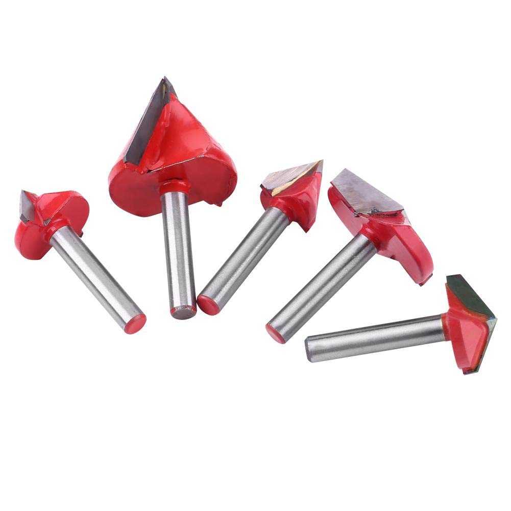 1pc 3d acciaio al tungsteno lavorazione del legno cnc router bit sharp v-groove utensile taglio fresa fine 60/90/120/150 gradi 6mm albero(6 * 22mm*120°)