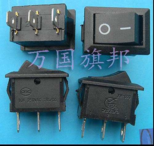 XW-603AB2 10A 250VAC 21 * 15mm 3P Rockey Switch/switch