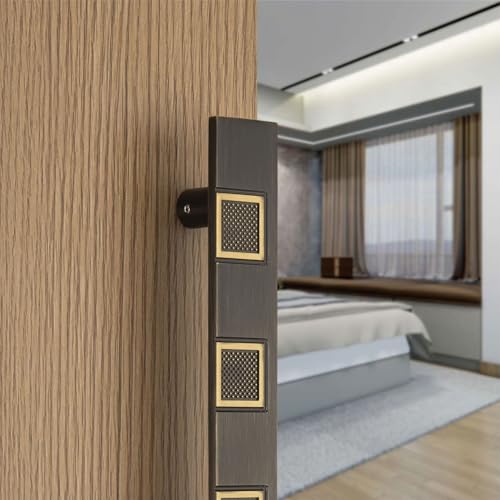 Image of COMPASS 18 inch Brass Main Door Handle | Door Handles for Main Door | Pull Handles for All The Doors of House | Office | Hotels(Pack of 1, Antique Finish)