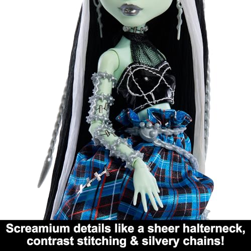 Monster High HRL66 Doll, Frankie Stein Stitched In Style Fashion Collectible thumb #1
