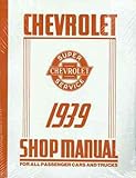 chevrolet chevy pick up  1939 Chevrolet Repair Shop Manual Reprint Chevy Truck Car Pickup