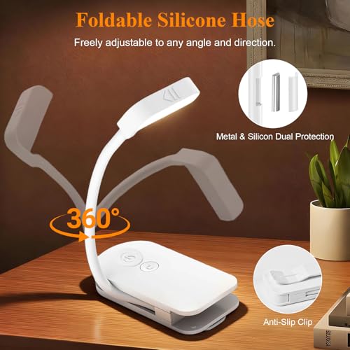 Lampe de lecture pour lire sans déranger liseuse à intensité variable - 5