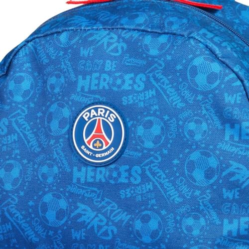 Mochila De Rodinha Escolar Infantil Sestini Paris PSG Azul