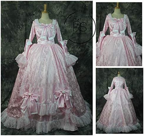 Amazon Co Jp マリーアントワネット ロココ ロリータ ウェディング ドレス コスプレ 衣装 全セット 靴 ウィッグ追加可 ホビー