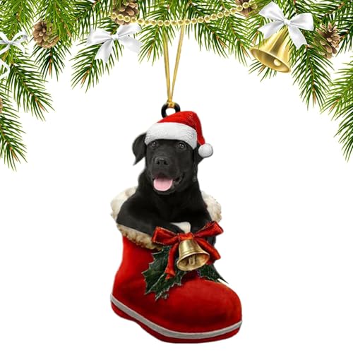 Weihnachtsschmuck für Hunde | Anhänger Acryl Weihnachten |...