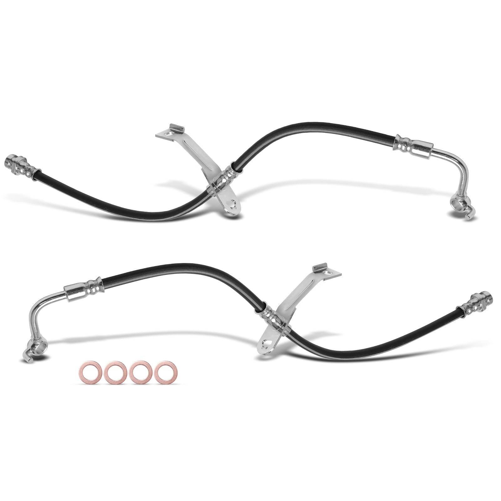 Frankberg 2 mangueras de freno delanteras izquierda y derecha 587322T600 | Compatible con: Optima FSGDS6B