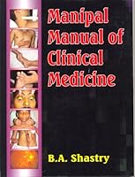 Manipal Manual of Clinical Medicine 8123911203 Book Cover