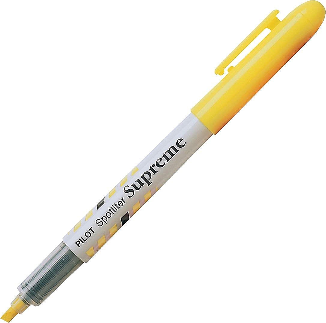 PILOT PIL16008 Spotliter Supreme Highlighter; 12 Total Items