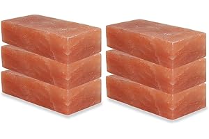 Himalayan Salt Block (8 x 4 x 2 Pack of 6)