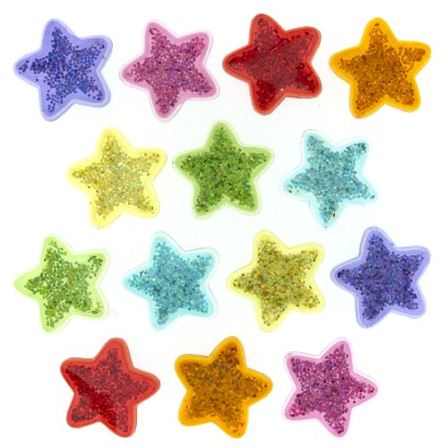 Dress It Up 2243 "Glitter Stars Novelty Embellishments