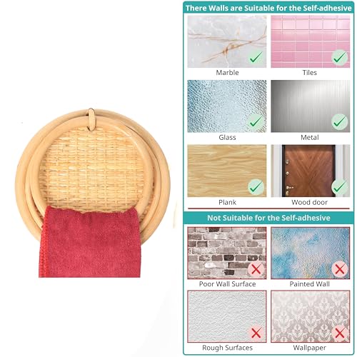 Lusydeco TOWEL-RINGS-2024 Boho Hand Towel Rings For Bathroom Wall thumb #3
