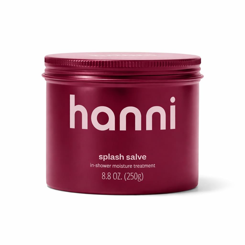 HANNI Splash Salve Masque corporel hydratant sous la douche avec noix de coco, jojoba, beurre de karité et glycérine, revitalisant profond pour tous les types de peau 250 ml