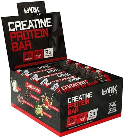 Creatine Protein Bar, Dark Lab, Display 12 Unidades, Chocolate