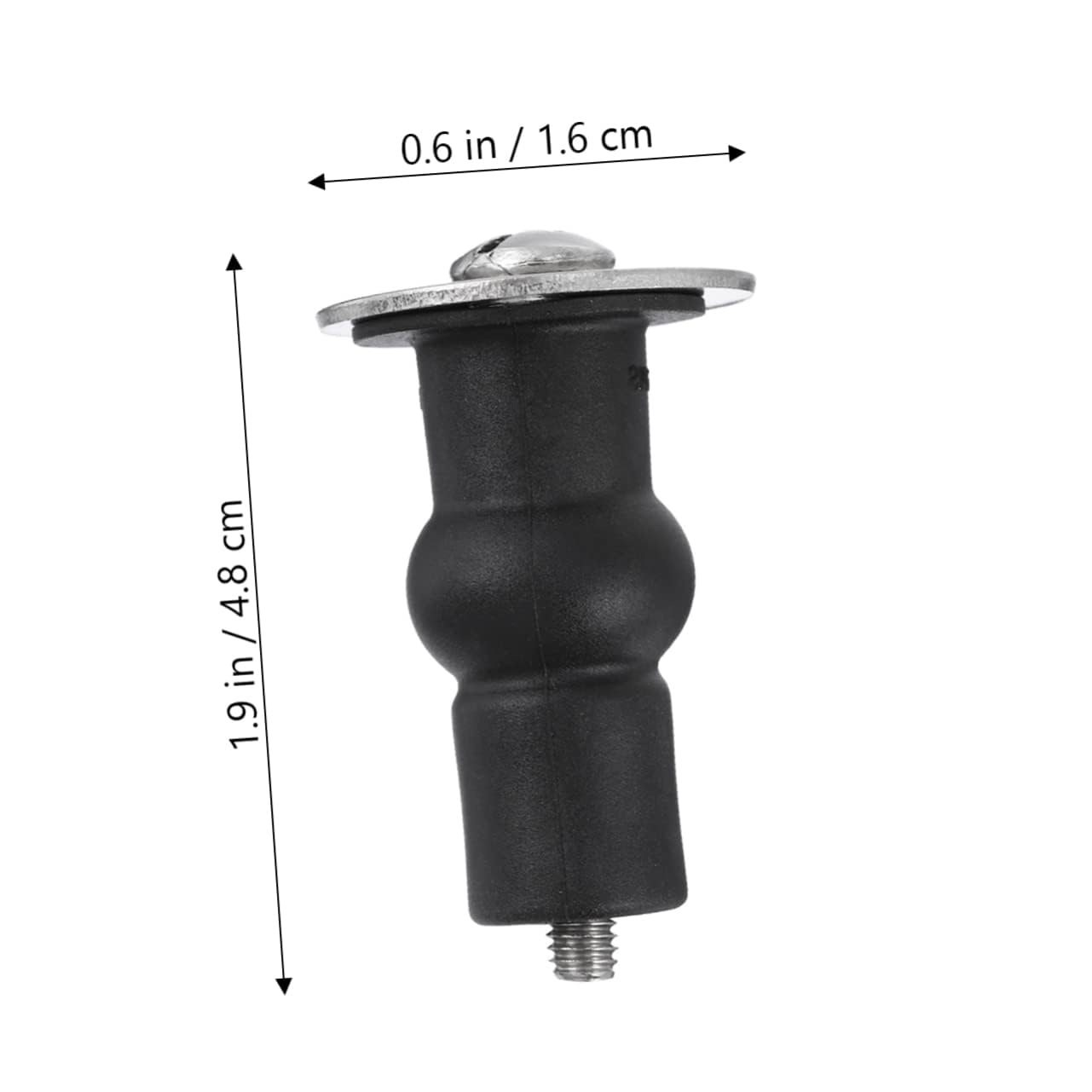 Bulloni for viti di ancoraggio in acciaio inossidabile Manicotto di espansione Vite for WC Sedili for WC Cerniere in acciaio inossidabile Bulloni in acciaio inossidabile 6 pezzi Viti di fissaggio for