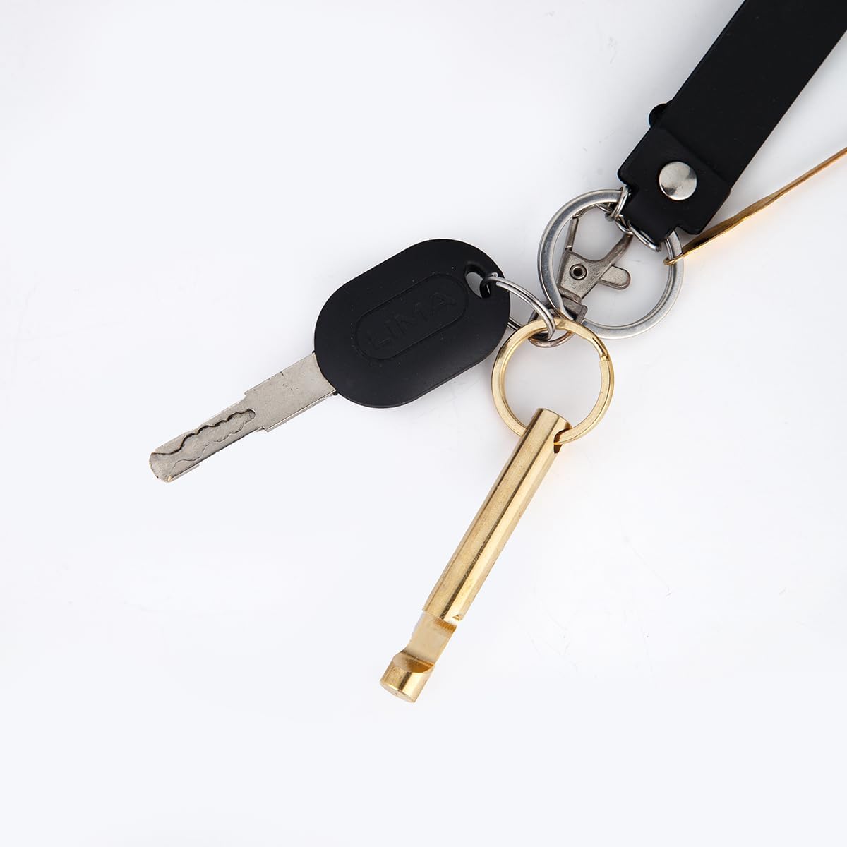 2PCS Small Brass Keychain Beer Bottle Opener,Bar Gifts for Men, Husband, Dad, Boyfriend,EDC Supplies for Outdoor Travel. (MN55) image 5