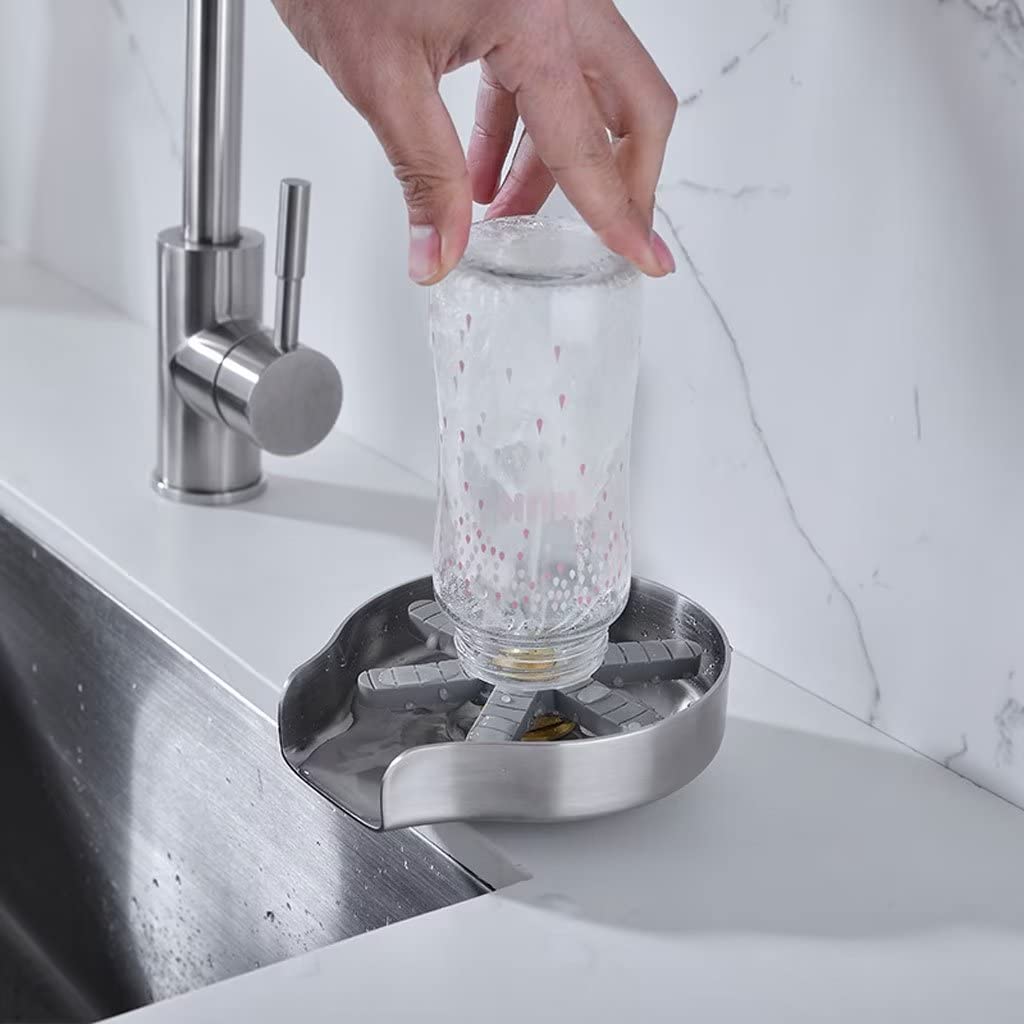 Grifo automático de acero inoxidable de alta presión, spray para fregadero de bar doméstico para una limpieza eficiente y una mejor higiene de la cocina