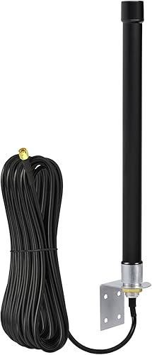 Miniatura 7 de Bingfu Antena celular Mimo 4G LTE para exteriores, alta ganancia, largo alcance, 6dBi, antenas SMA con cable coaxial de 32.8 pies para Spypoint