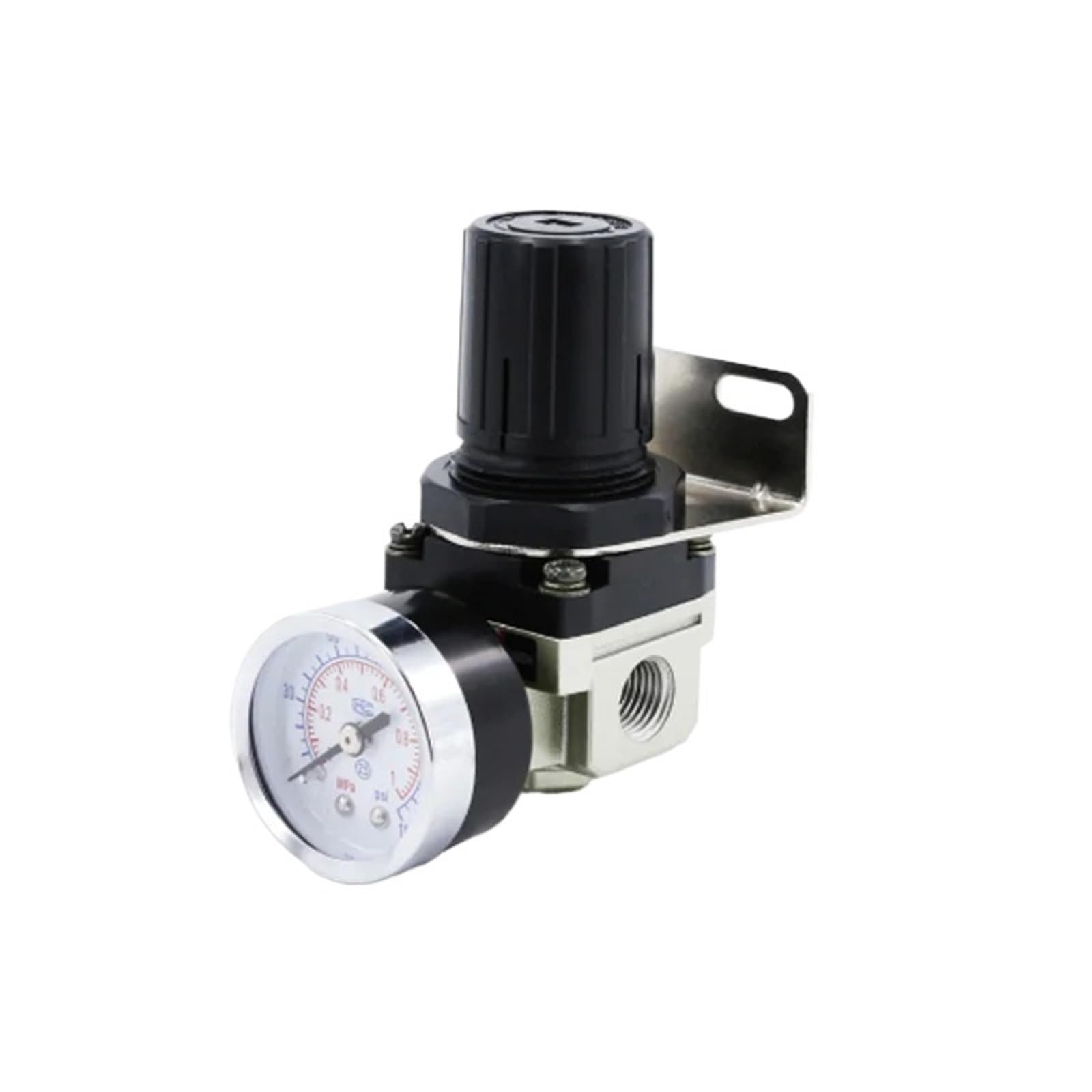 Filtro neumático AR2000-02 G1/4 de alta precisión con manómetro integrado