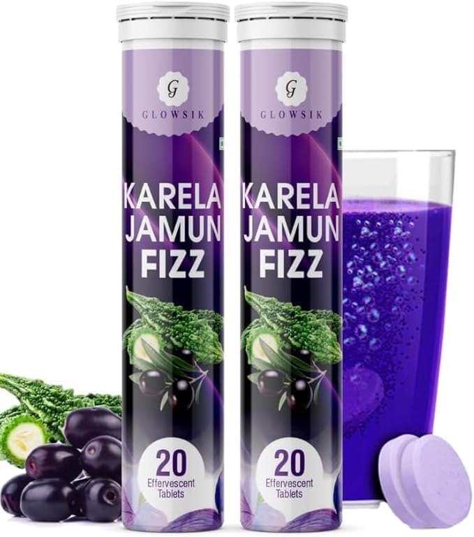 Ayurvedic Karela Jamun Effervescent Tablets (20 Tablets) (2)