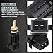 deemars Coolant Temperature Sensor in Lower Radiator Hose, Water Temperature Sensor, Replaces #13627788077, Radiator Coolant Temp Sensor Compatible with E39 E46 E60 E61 E87 E90 F10 3er 5er X3 X5 X6 Z4
