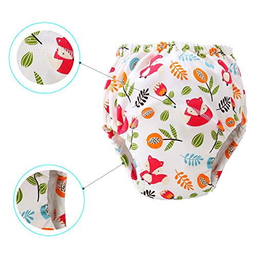 Potty Training Pants For Boys Girls, Learning Designs Training Underwear Pants (8 Packs, 2-4T, Red) #TOP3