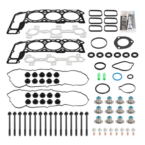 Image of KAX Engine Cylinder Head Gasket Set Compatible with Jeep Liberty 2005-2012, Grand Cherokee /Dodge Ram 1500 /Dakota 2005-2010, Nitro 2007-2011, Commander 3.7L, Head Gasket Kit, OE# HS26229PT1, ES711291