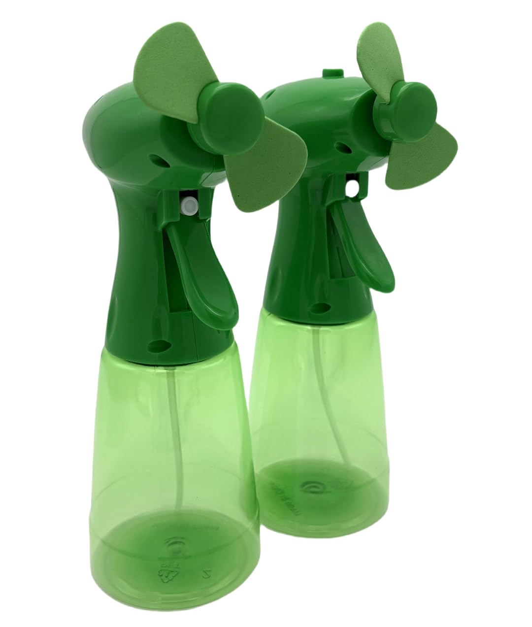 Ventilateur brumisateur à piles Elite vert lot de 2 pour soulager la canicule partout