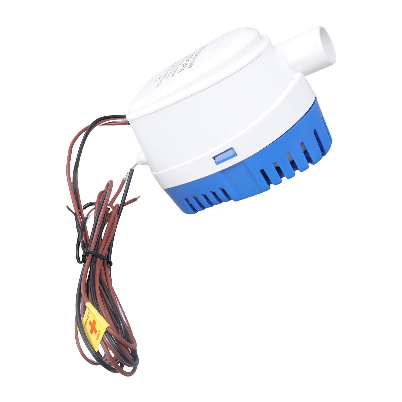 Hsioluted Auto Bilge Pumps High Efficiency 1.06Inch Outlet Automatic Marine Water Pumps Bilge For Boats Yachts Pool Outdoor Water