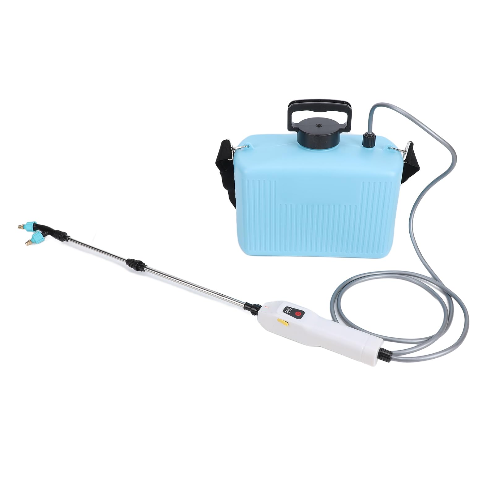 FTVOGUE Spruzzatore Ricaricabile 10L con Funzioni Regolabili, Irroratrice a | Spruzzatore elettrico da giardino, maniglia facile da trasportare, impostazioni di spruzzo multiple, uso esterno