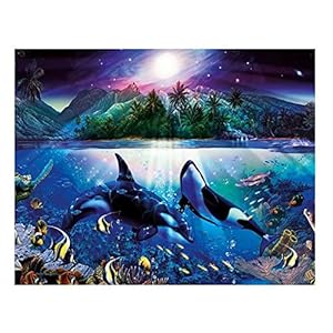 Sea World Diamond Painting Gem Borduurwerk Dolphin Diamond Tapestry Mozaïek Art Rhinestone Tekening Foto’s Puzzel…