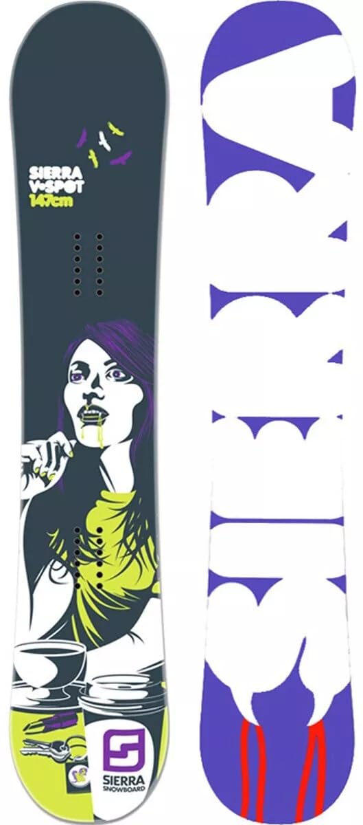 Sierra V Spot 147 Womens Snowboard