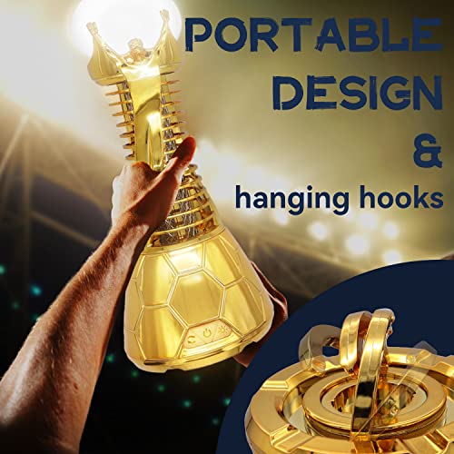 Cozylife Bug Zapper For Indoor Outdoor, Usb Powered Uv Light Mosquito Zapper Killer, World Cup Appearance Waterproof Pest Control Insect Fly Trap With 4 Lighting Modes For Home Patio Backyard Camping #TOP4