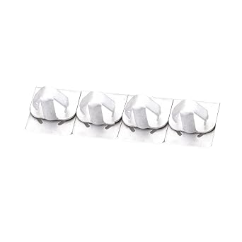 Front Skid Plate Oil Filter Access Panel Door Clips Replacement Fit for Ford F-150 XL XLT FX2 FX4 STX SVT Raptor 2011-2020 4pcs Black