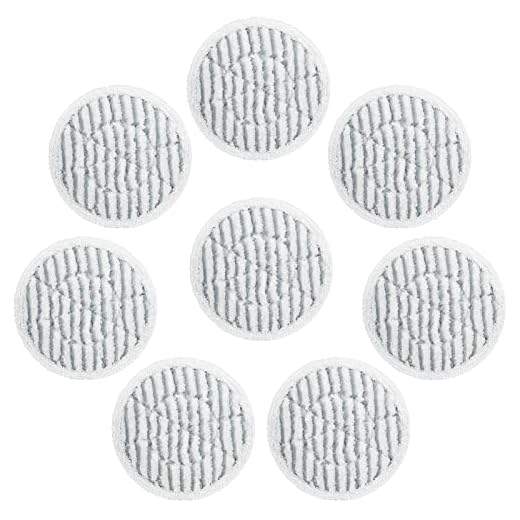 JORAIR S7000AMZ S7001 Replacement Steam Mop Pads Compatible with Shark S7000AMZ S7001 S7001TGT S7000 Series Mop Pads, Steam & Scrub All-in-One Hard Floor Steam Mop, 8 Pack