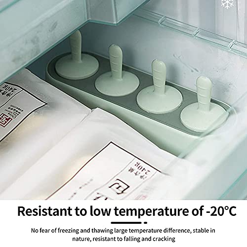 Nesloonp Ghiaccioli Stampo, 4 Griglie Stampi per