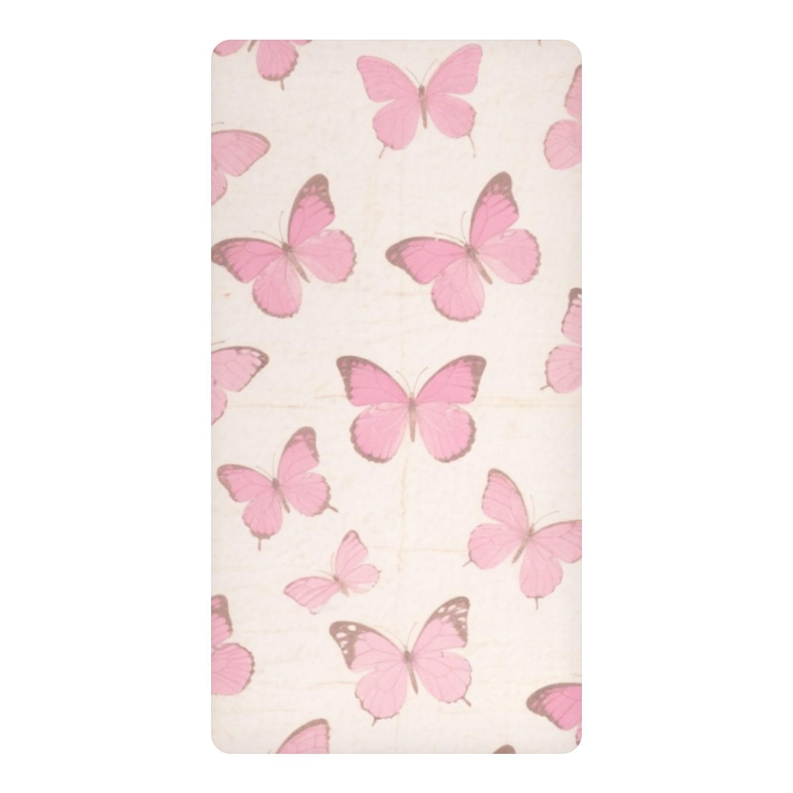 Housse de matelas imperméable protège-matelas bébé rose