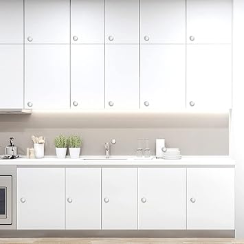 12-Pack White Ceramic Cabinet Knobs