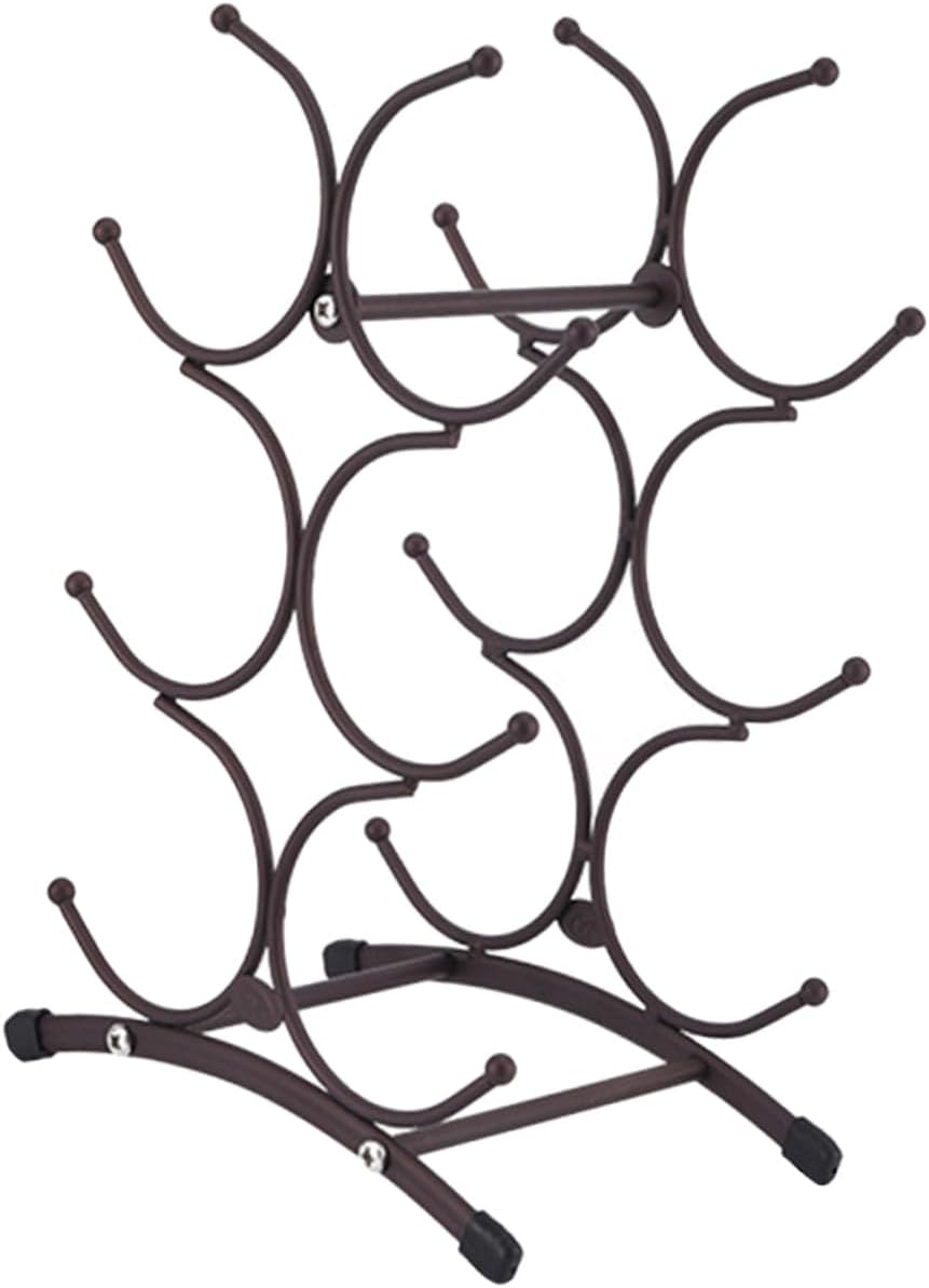 Countertop Wine Holder Removable Slot Wine Rack for Home Bar Kitchen for Easy Storage Organization