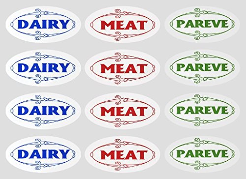Kosher Label Stickers - Assorted