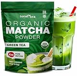Organic Matcha Green Tea Powder (4-Oz) – Certified USDA Organic Powder for Matcha Latte, Tea, and Smoothies –Non-Gmo, Antioxidant Rich Fruit Tea by Total Tea
