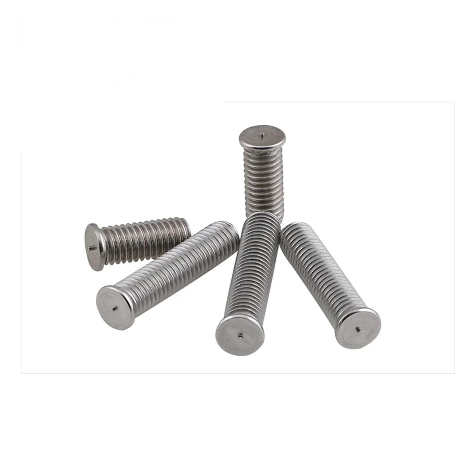 Dado a testa piatta per colonne in rame. Saldatura for perni a punti con vite for saldatura in acciaio inossidabile 3048 mm, M810PCS(16mm,M6(20PCS))