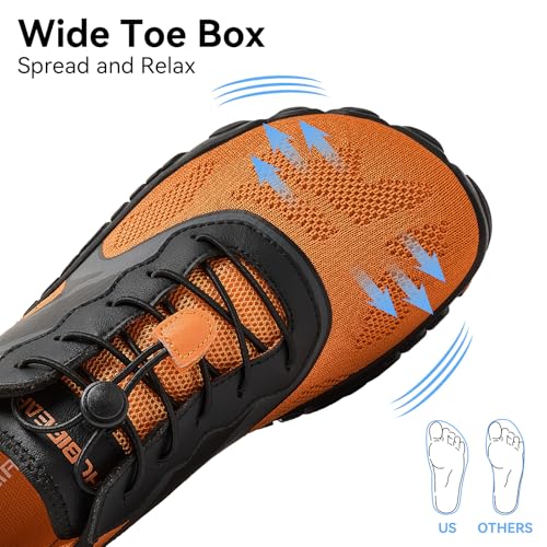 Image of HOBIBEAR Barefoot Shoes for Women Men Wide Toe Box Zero Drop Cross-Training Minimalist Unisex