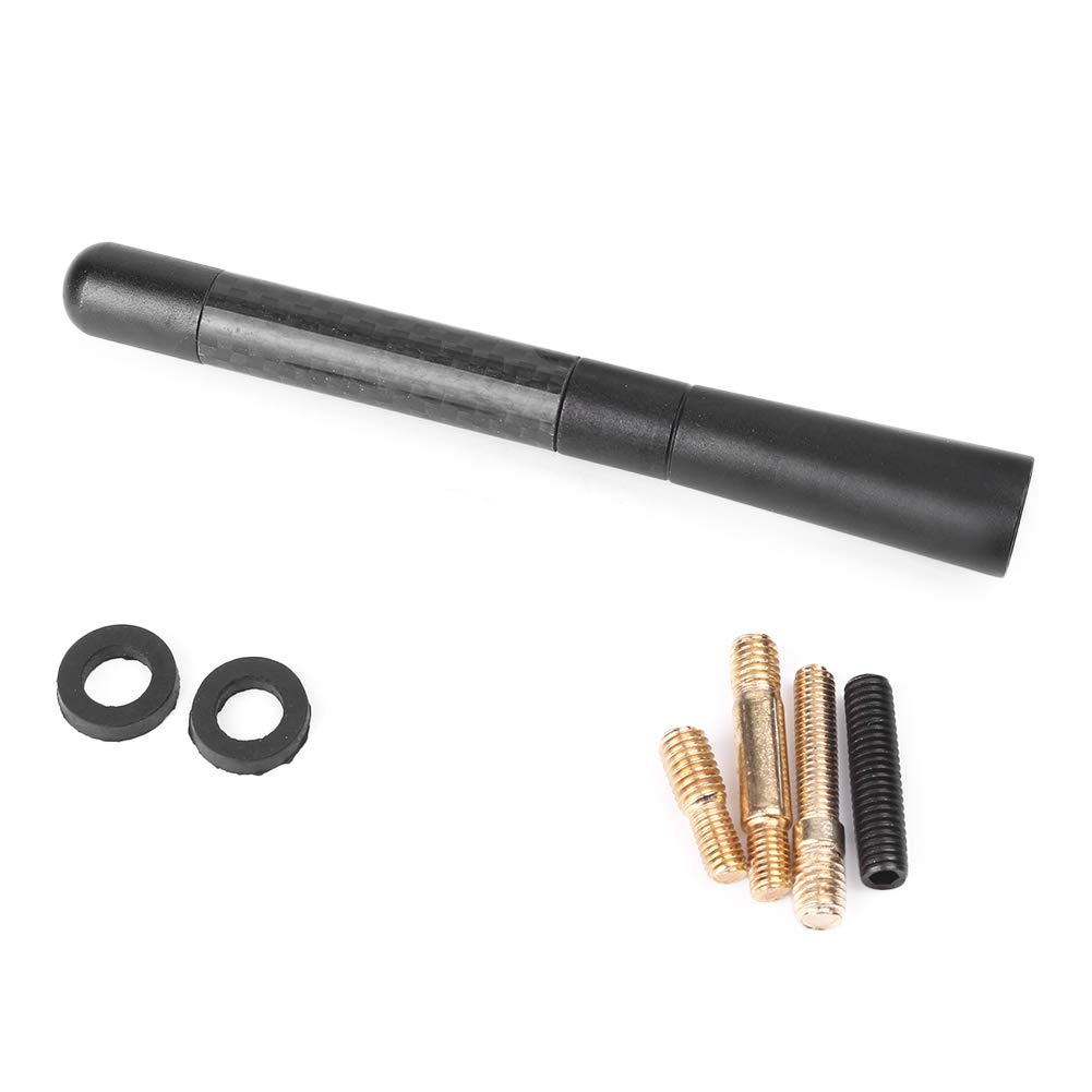 DAMAI Antenna 4.7" 120mm Black Short Antenna 1pc Accessaries For Mercedes for Benz Smart Fortwo