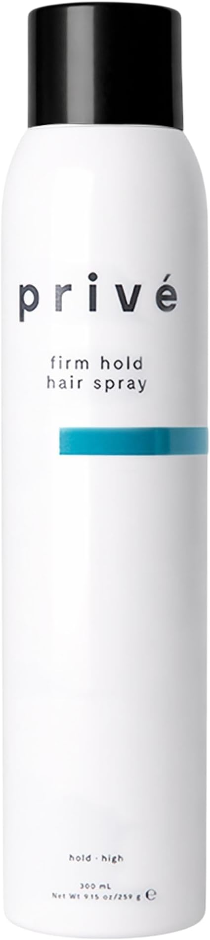 Privรฉ Firm Hold Styling Hair Spray - Strong Hold Hairspray for Long Lasting Style and Volume Lift - Humidity Resistant Frizz Control Finishing Spray for All Hair Types - 9.15 oz