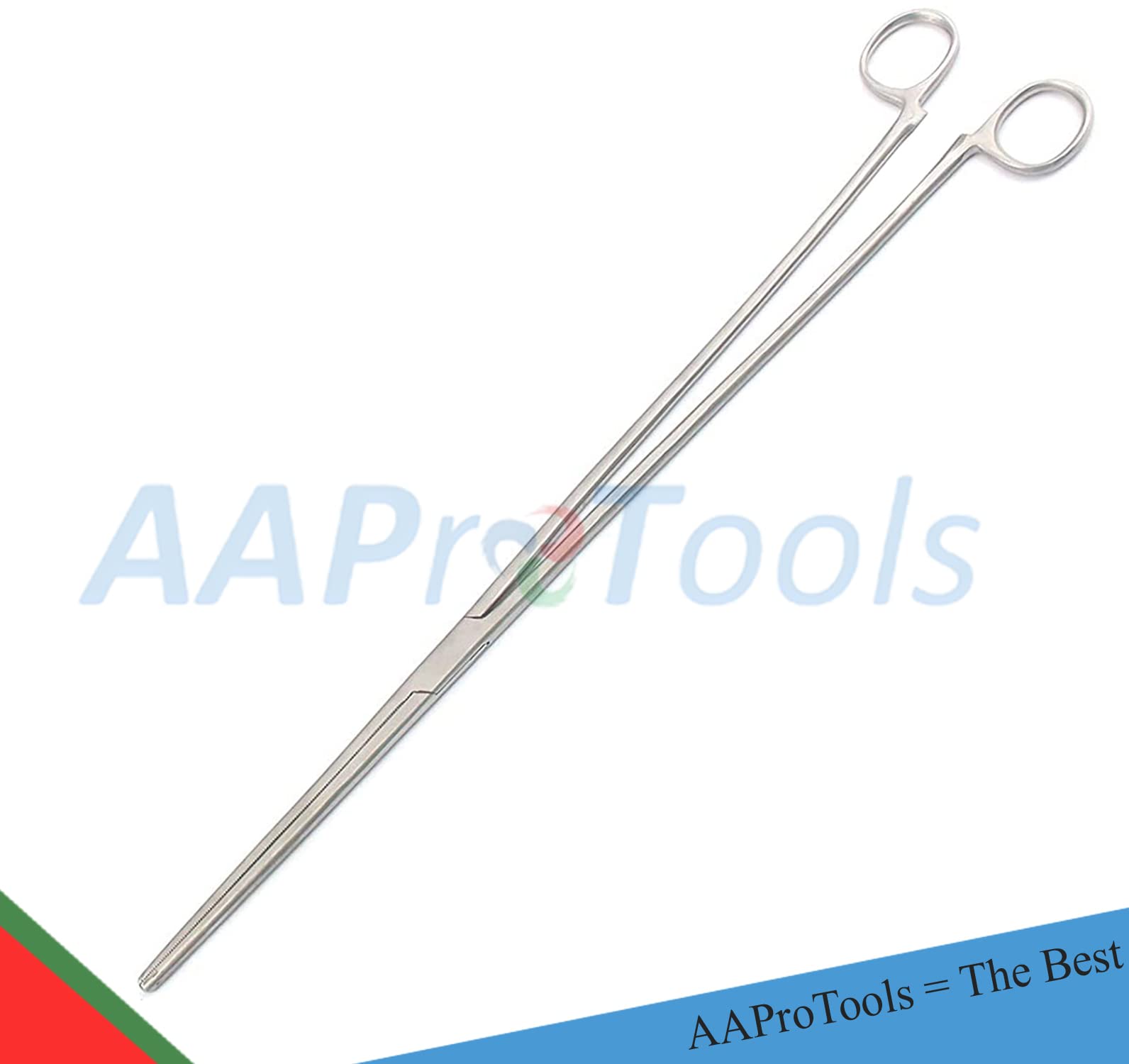 Rochester Pean Forceps Straight 18" HEMOSTAT Non-Locking CLAMP Stainless Steel — Amazon image 2