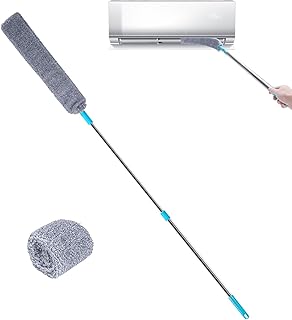 フレキシブル クリーニング ダスター – 伸縮式の伸縮可能なダスト ブラシ、洗える長距離集塵機、マルチ サーフェス クリーニング ツール |家具、電子機器の棚、通気口、隙間、家庭用車のクリーニング用