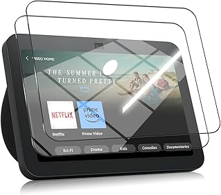 Echo show 8 3rd ガラスフィルム Echo Show 8 3rd Gen 2023 8インチ フィルム【旭硝子日本製】Echo Show 8 3rd Gen 指紋認証対応 硬度9H 耐衝撃 スクラッチ防止 自動吸着 露出オーバー防止 気泡ゼロ 指紋防止 Echo Show 8 3rd Gen 用の 保護フィルム「2枚入」