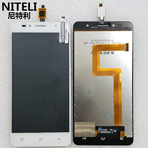 Lysee Mobile Phone LCD Screens - Original 5.0" For LG Magna G4c H525N H525 H522Y H520Y H500 H502 LCD Display Touch Screen Digitizer Assembly with Bezel Frame - (Color: no frame no gift)